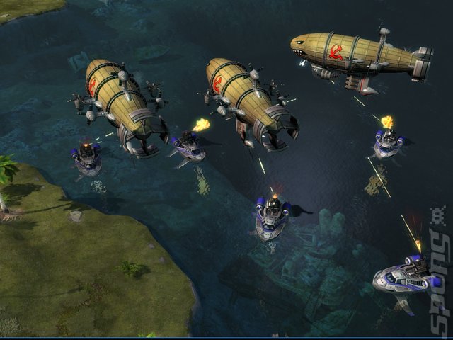 Command & Conquer: Red Alert 3 - Xbox 360 Screen