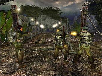 Conflict Vietnam - PS2 Screen