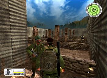 Conflict Vietnam - PS2 Screen