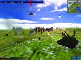 Conflict Zone - Dreamcast Screen