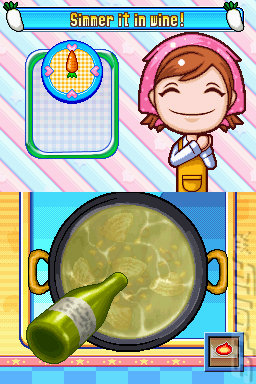 Cooking Mama 3 - DS/DSi Screen