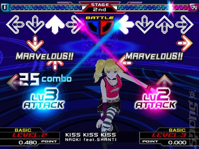 Dancing Stage SuperNOVA2 - PS2 Screen