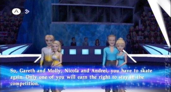 Dancing On Ice - Wii Screen