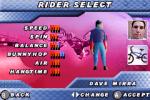 Dave Mirra Freestyle BMX 2 - GBA Screen