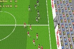 David Beckham Soccer - GBA Screen