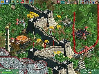 Deluxe Edition: Rollercoaster Tycoon 2 - PC Screen
