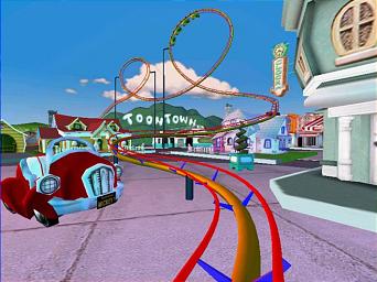 Disney Coaster - PC Screen