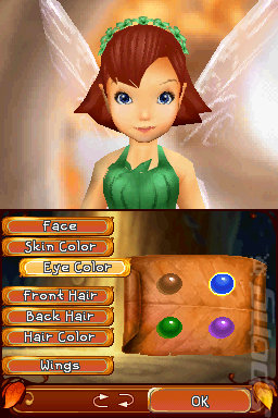 Disney Fairies: Tinker Bell and the Lost Treasure - DS/DSi Screen