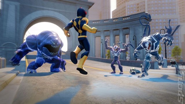 Disney Infinity 2.0: Marvel Superheroes - Wii U Screen