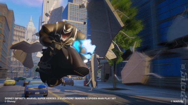 Disney Infinity 2.0: Marvel Superheroes - Wii U Screen