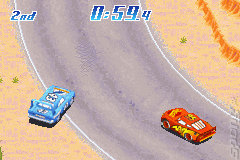 Disney Presents a PIXAR Film: Cars - GBA Screen