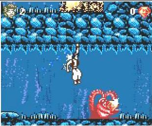 Disney's Aladdin - Game Boy Color Screen
