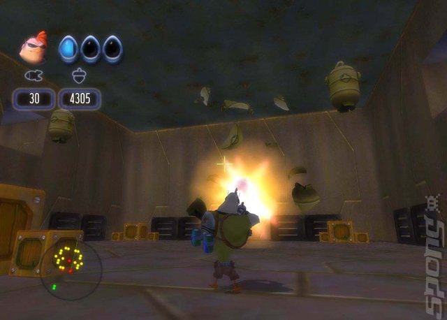Disney's Chicken Little: Ace in Action - Wii Screen
