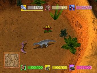 Disney's Dinosaur - PlayStation Screen