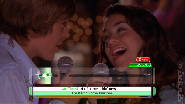 Disney Sing It - PC Screen