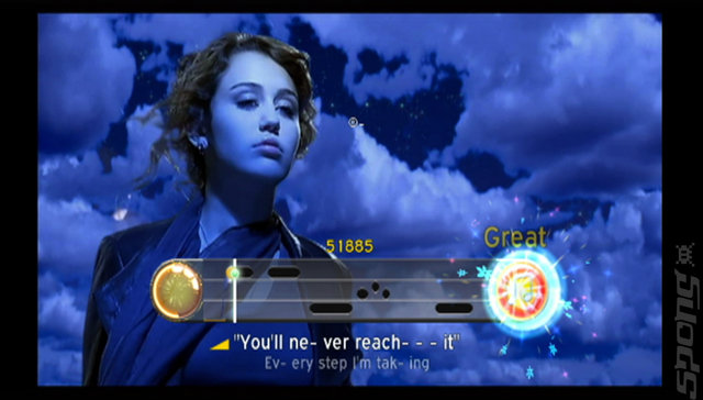 Disney Sing It: Pop Hits - PS2 Screen