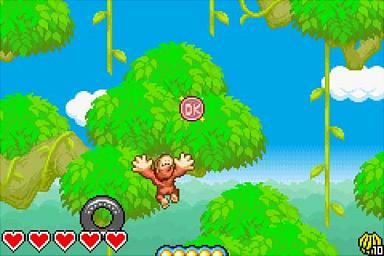 DK: King of Swing - GBA Screen