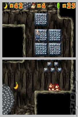 Donkey Kong Jungle Climber - DS/DSi Screen