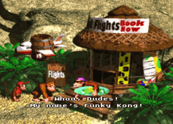 Donkey Kong Country - SNES Screen