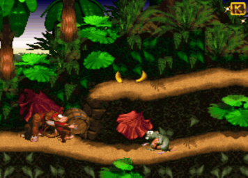 Donkey Kong Country - SNES Screen