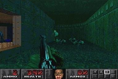 Doom - PlayStation Screen