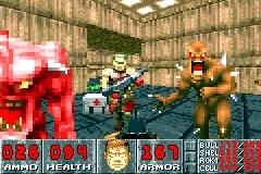 Doom - GBA Screen