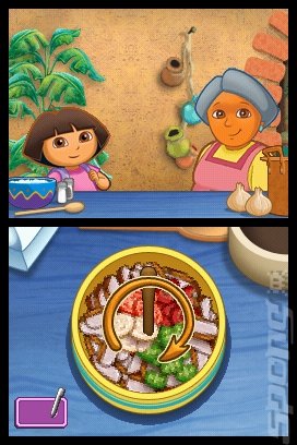 Dora's Cooking Club - DS/DSi Screen
