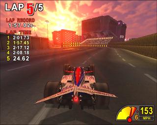 Downforce - PS2 Screen