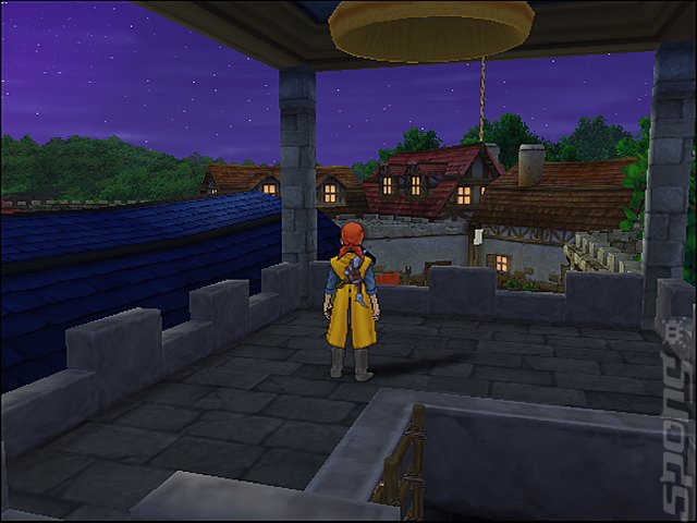 Dragon Quest: The Journey of the Cursed King - PS2 Screen