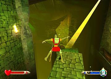 Dragon's Lair 3D: Return to the Lair - GameCube Screen