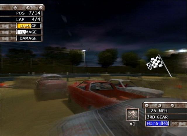 Driven to Destruction - PS2 Screen