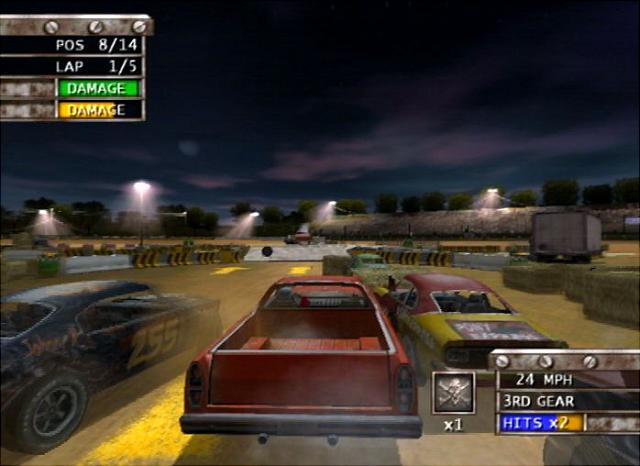 Driven to Destruction - PS2 Screen