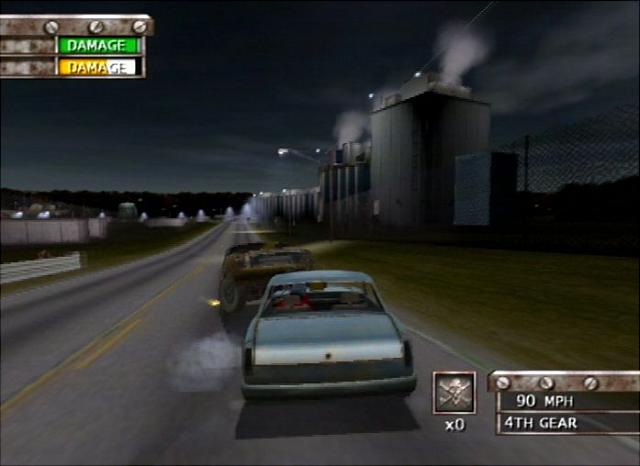 Driven to Destruction - PS2 Screen