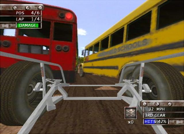 Driven to Destruction - PS2 Screen