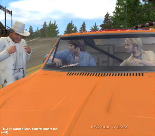 Dukes of Hazzard: Return of the General Lee - PS2 Screen