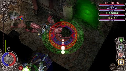 Dungeon Explorer: Warriors of Ancient Arts - PSP Screen