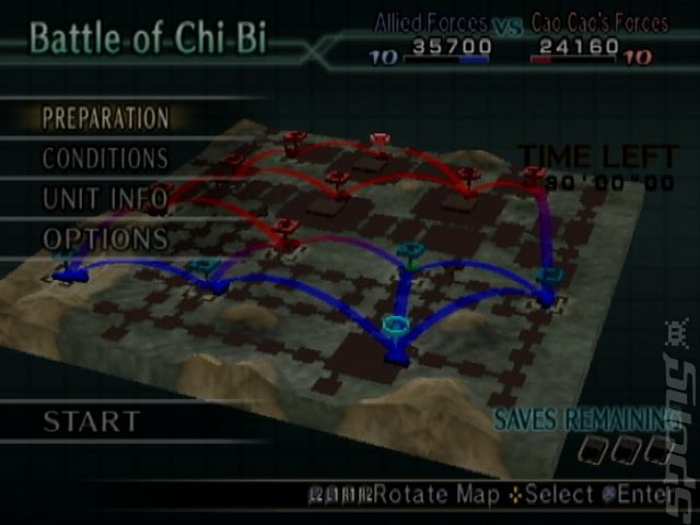 Dynasty Warriors 5: Empires - PS2 Screen