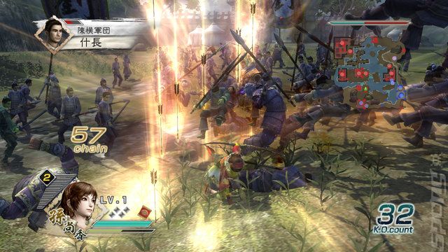 Dynasty Warriors 6 - Xbox 360 Screen