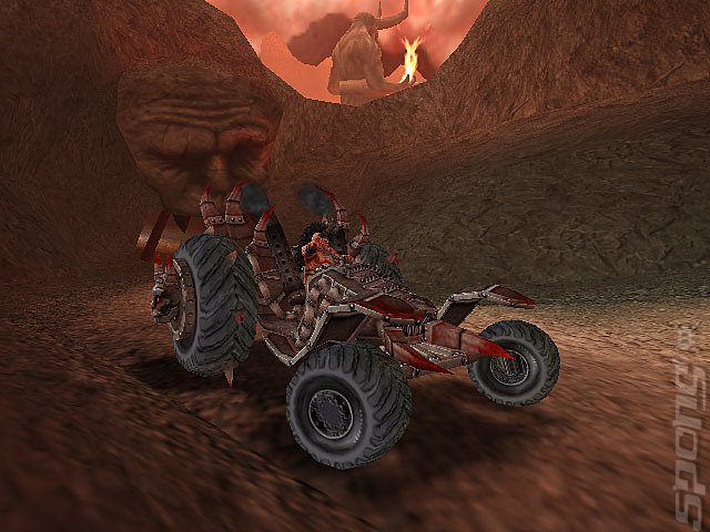 Earache: Extreme Metal Racing - PC Screen