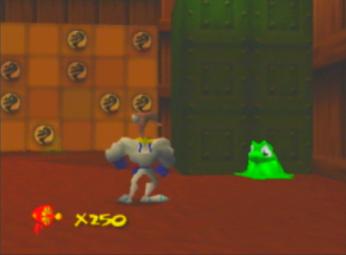 Earthworm Jim 3D - N64 Screen