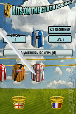 EA SPORTS Football Academy - DS/DSi Screen