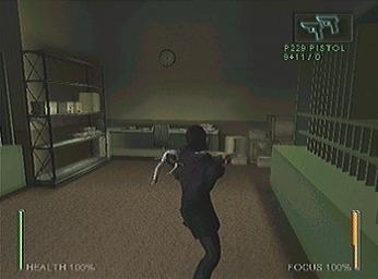 Enter the Matrix - PS2 Screen