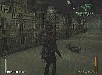 Enter the Matrix - PS2 Screen