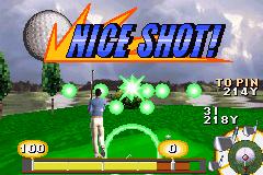 ESPN Final Round Golf - GBA Screen