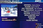 ESPN International Winter Sports - PS2 Screen