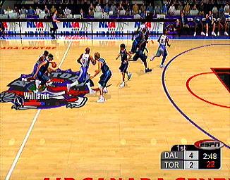 ESPN NBA Basketball - Xbox Screen