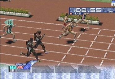 ESPN Track And Field - Dreamcast Screen