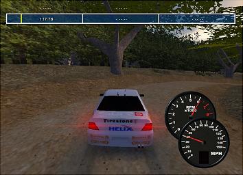 Euro Rally Champion - PS2 Screen