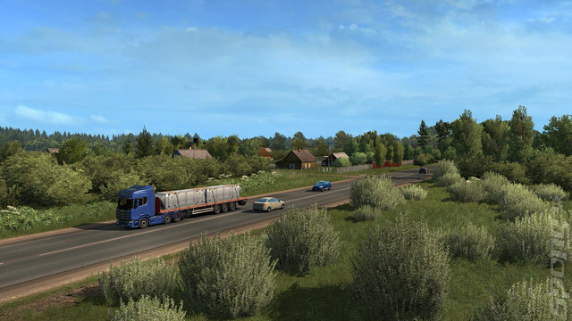 Euro Truck Simulator 2: Beyond the Baltic Sea - PC Screen