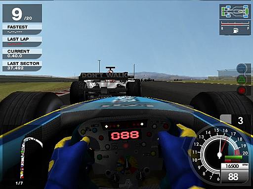 F1 05 - PS2 Screen